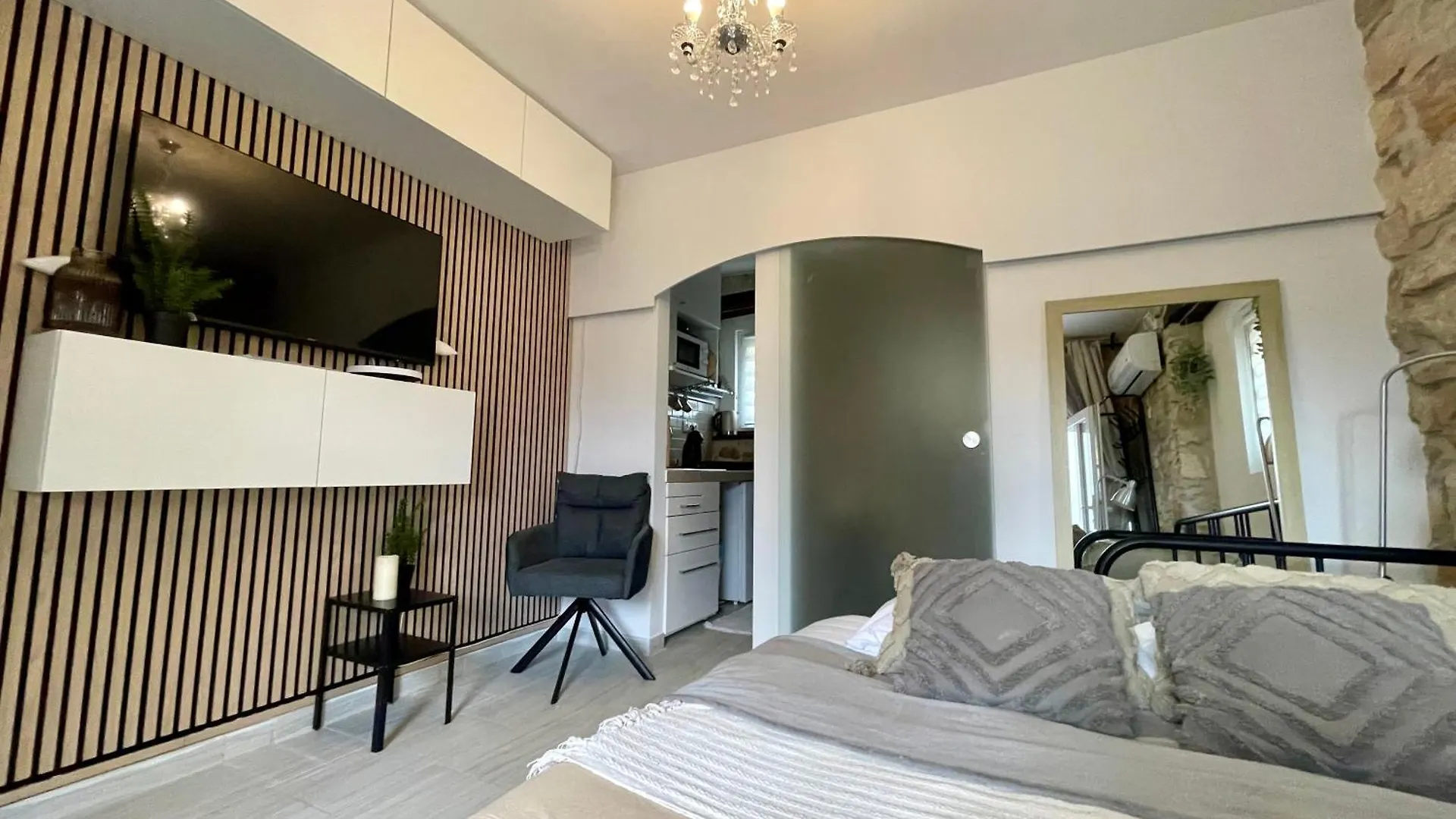 Apartmán Villa Amore Radini Istrian Antique Studio With Private Parking And Terrace Brtonigla